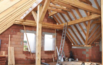 Hob Hill attic trusses